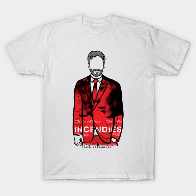 Denis Villeneuve, Director of Incendies T-Shirt by Youre-So-Punny